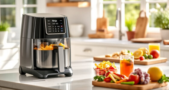 Perfect Summer Crispy Veggie Fries with the Ninja Foodi DZ401