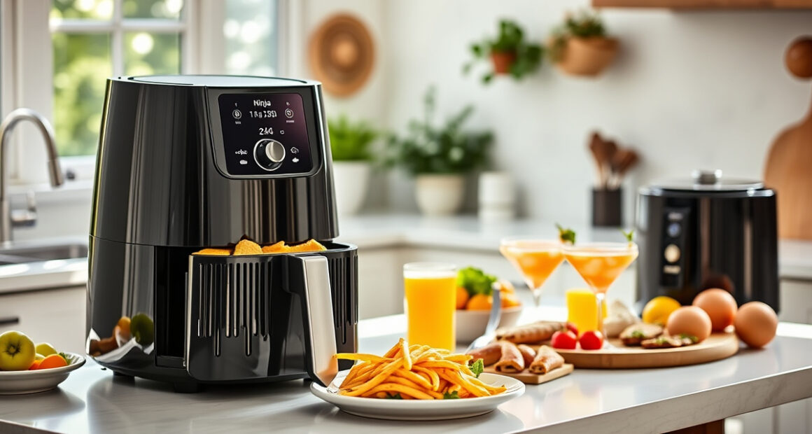 Summer Grilled Chicken & Veggies with Ninja DoubleStack XL Air Fryer