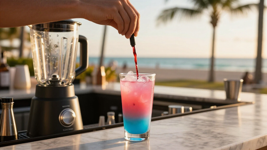 Miami Vice Cocktail
