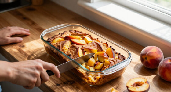 Peach Cobbler Loaf