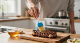 The Cheap 1-Ingredient Glaze That Completely Transforms Steak