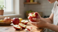 Eating Fruit Skins