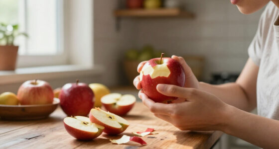 Eating Fruit Skins