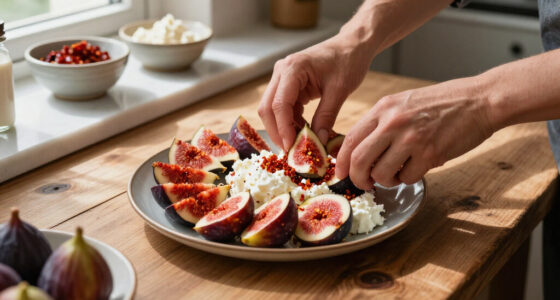 Fichi Con Caprino E ’Nduja, Antipasto Facile E Veloce