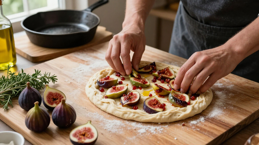 Focaccia Salata Ai Fichi