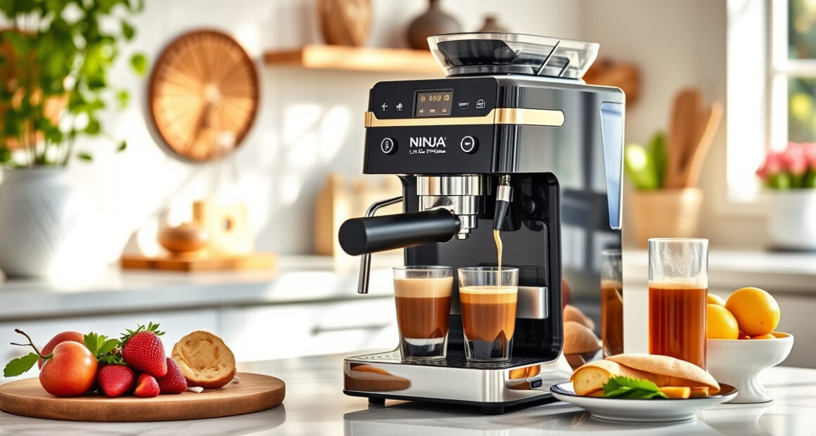 Ninja Luxe Café Premier: Effortless Coffee for Your Summer Pool Party