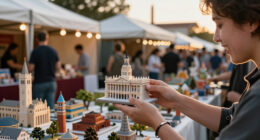 Scale Models Fascinate Italian Festival Goers