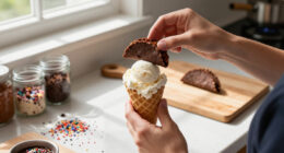 Taco Bell Ice Cream Taco