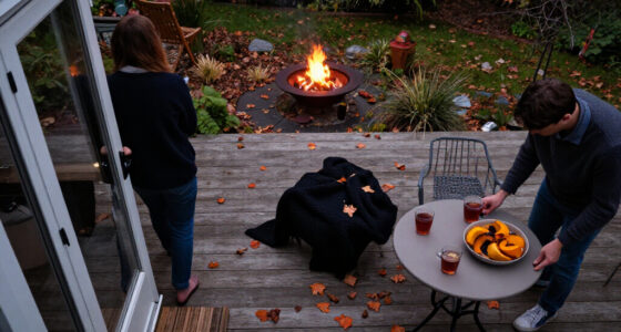 Amazon's Cozy Backyard Retreat With Sliding Doors Was Made For Chilly Fall Nights,
